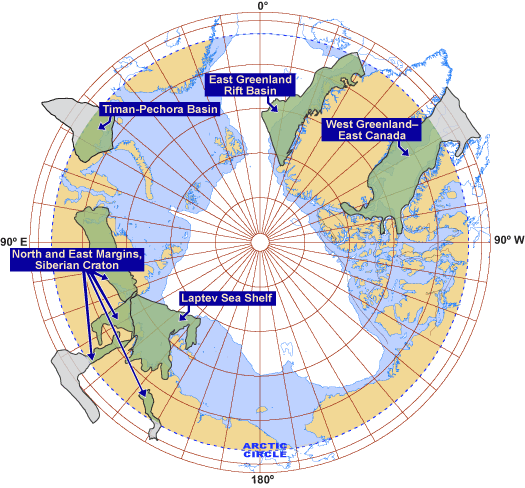 Circum-Arctic Resource Appraisal: Estimates of Undiscovered Oil and Gas North of the Arctic Circle. United States Geological Survey.
