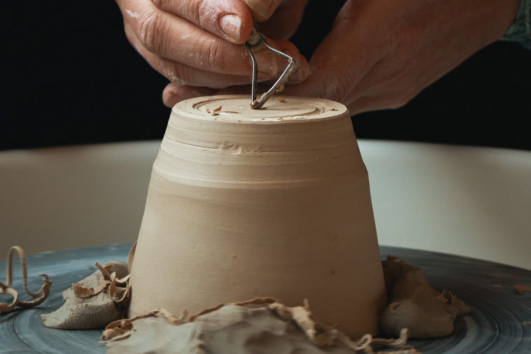 pottery making