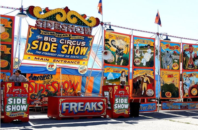 circus sideshow