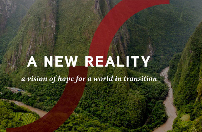 A New Reality book cover