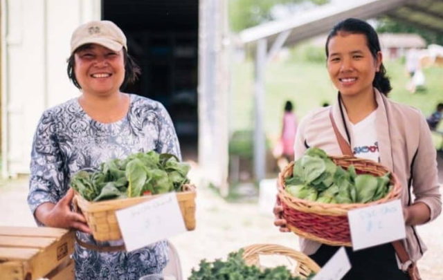 Refugee farmers