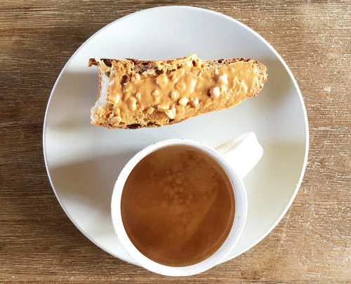 Recommended food on plate