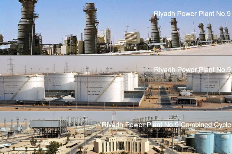 Riyadh Crude Oil Power Plant