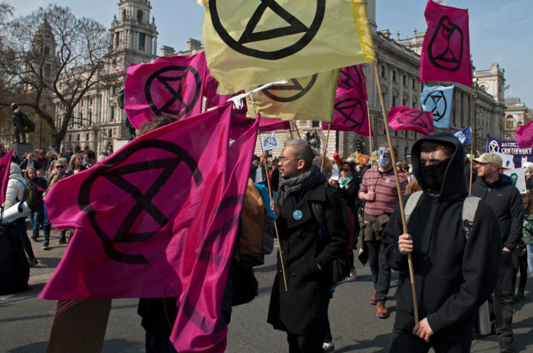 Extinction Rebellion march