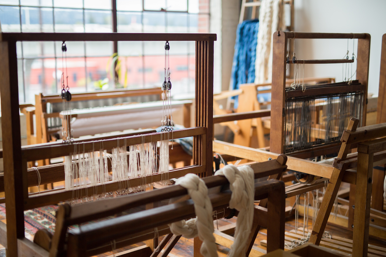 weaving looms