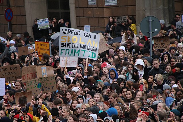 Swedish climate protest