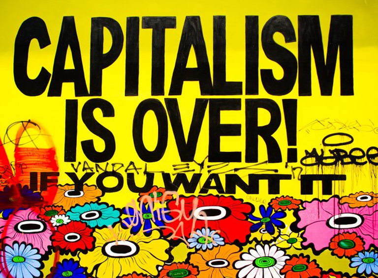 Capitalism is over poster