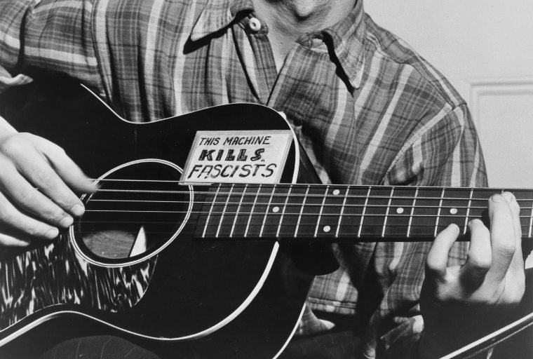 Woody Guthrie's guitar