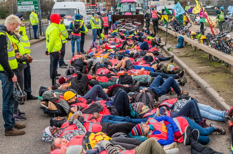 Extinction Rebellion protest