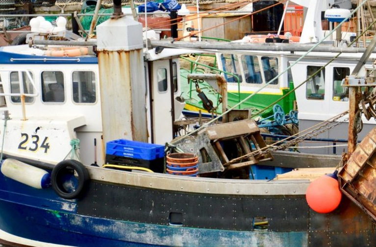 Brixham fishing boats