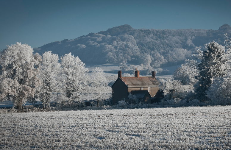 Uk winter scene