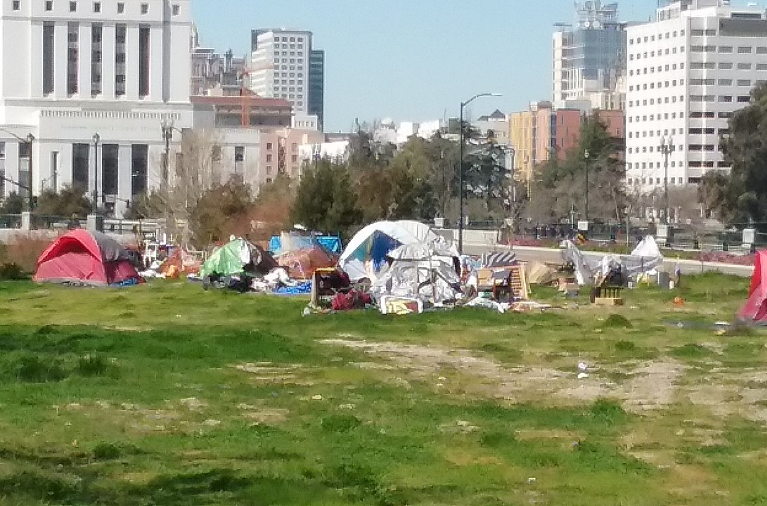 tent city