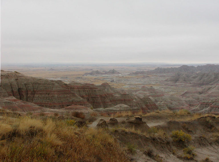 Badlands on Pine Ridge Reservation