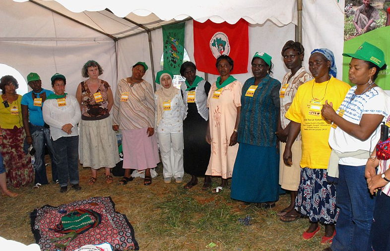 Women members of Via Campesina