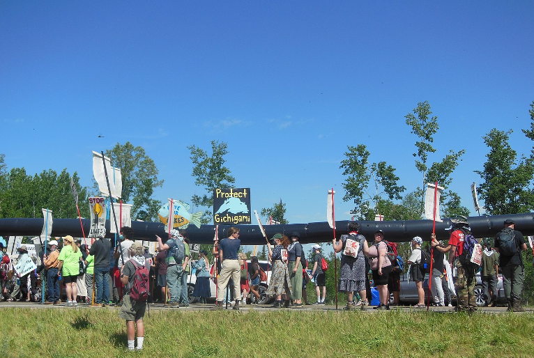 Line 3 protest