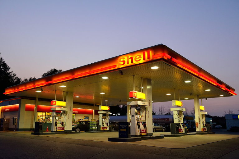 Shell station