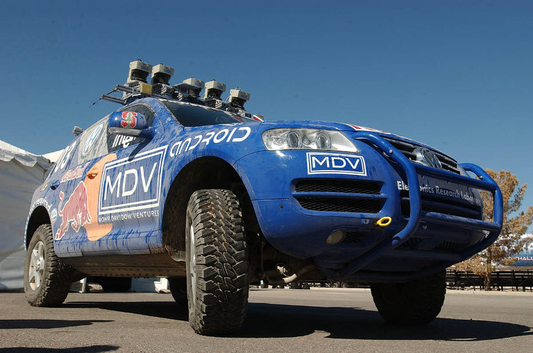 Automated vehicle race