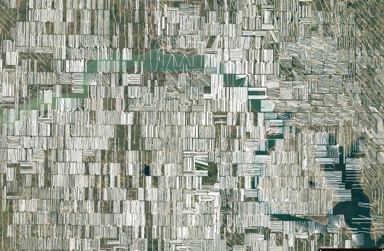 density of fracked wells in North Dakota