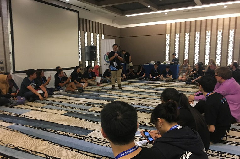 Eseap conference in a circle