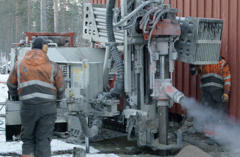 borehold for heat pumps