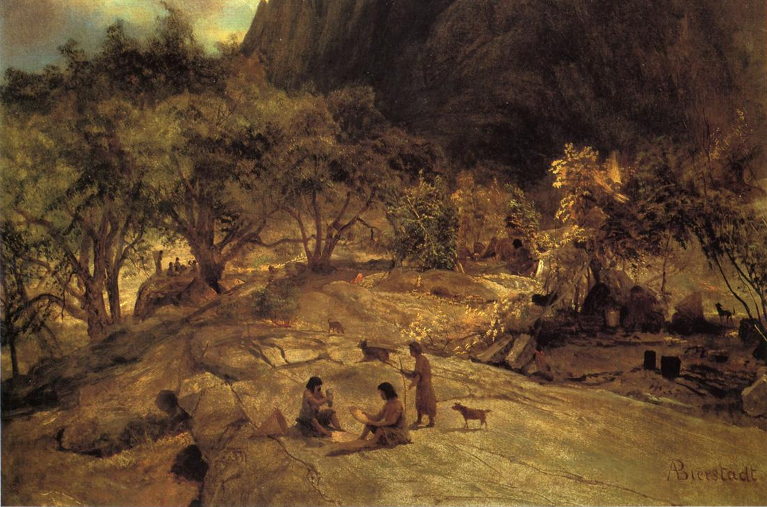 Miwok encampment