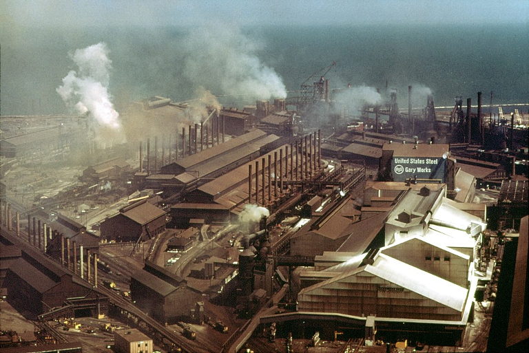 US Steel plant in Gary
