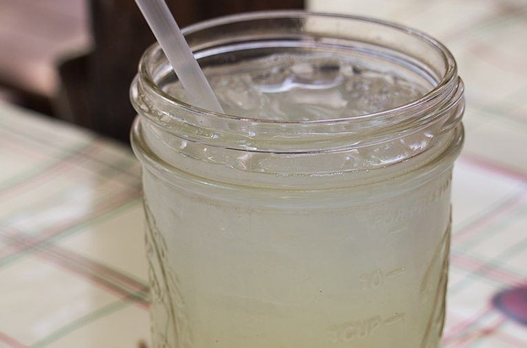 Homemade lemonade