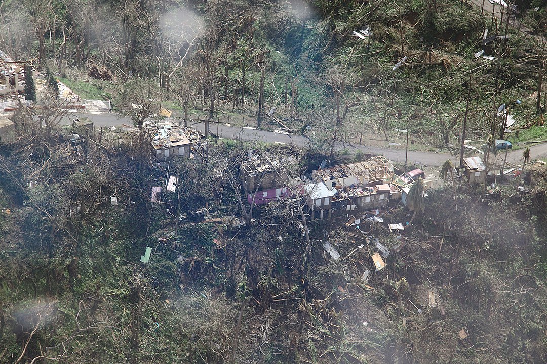 Hurrican Maria damage