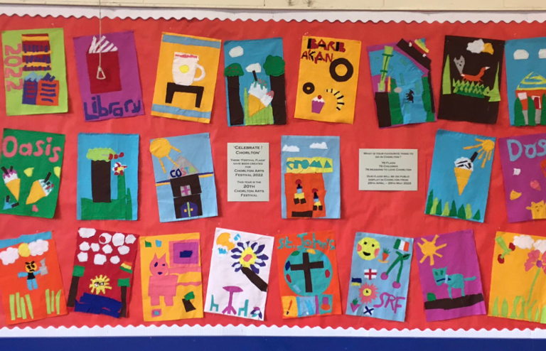 St. Johns school artwork