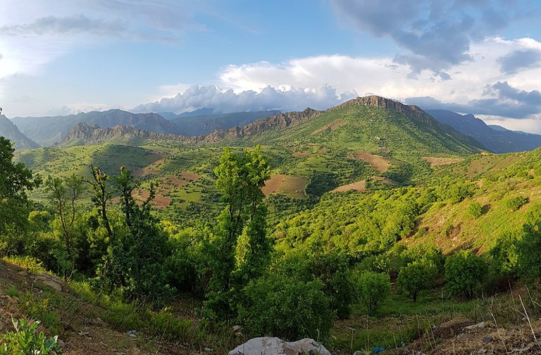 Kurdish area countryside