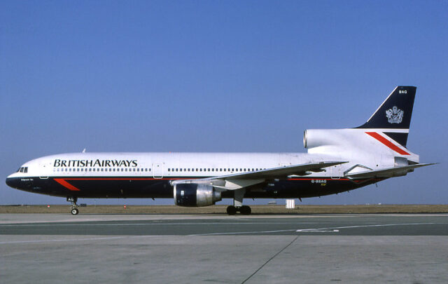 British Airways plane