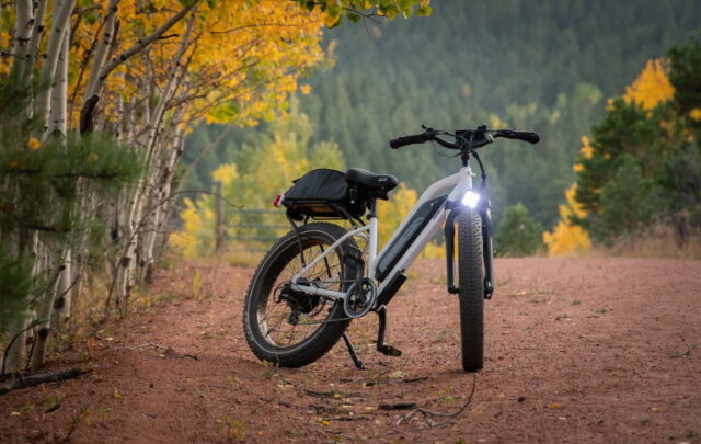 electric bike on road