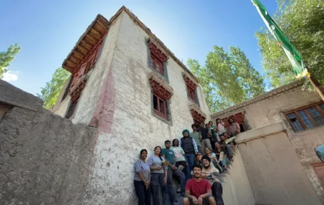 traditional building in Ladakh