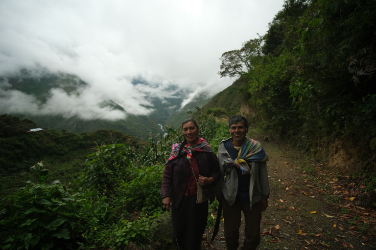 Mapacho coffee farmers
