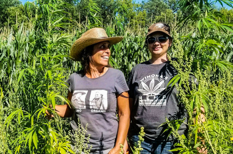 Winona La Duke's hemp farm