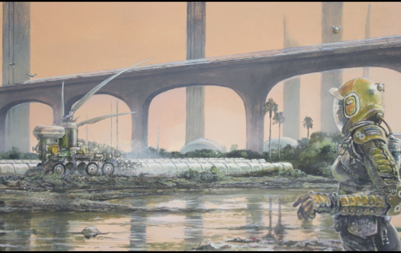 A characterization of India in the present day and in 2500. We illustrate a conservative view of potential human adaptations based on similar technology today and from science fiction