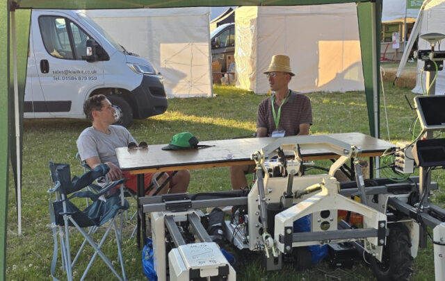 Matthew and Kristof Hayes at Groundswell 2024.