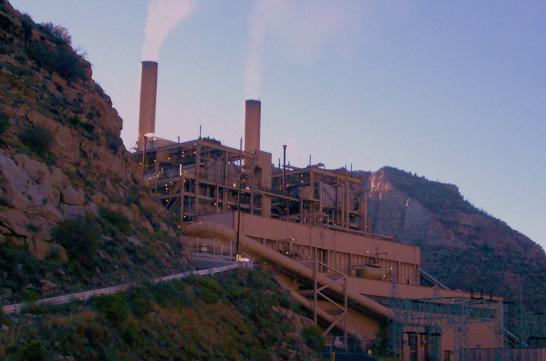 Castle Gate Power Plant in Utah