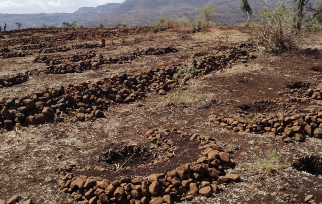 demi-lune construction