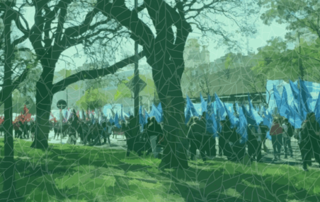 Marching for our Rights in Argentina.