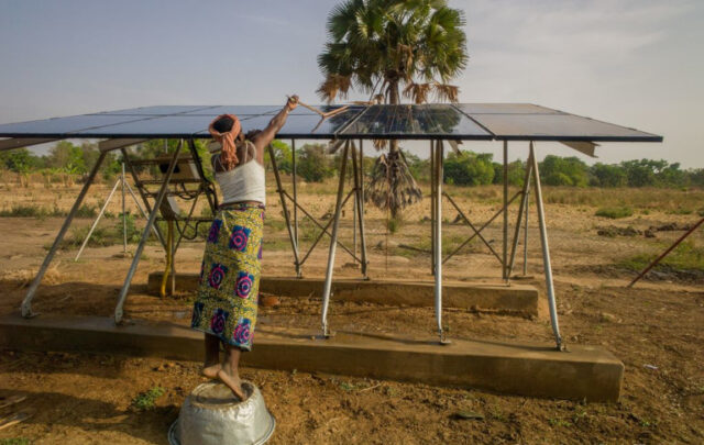 Solar project in Benin