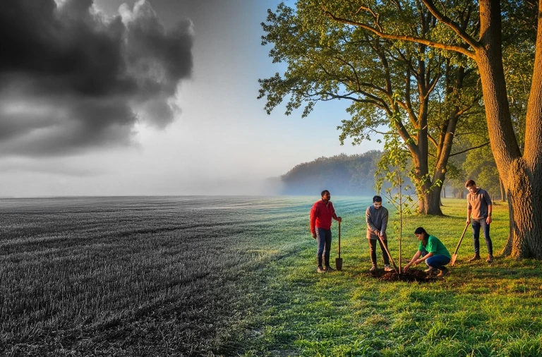 Transforming eco-grief