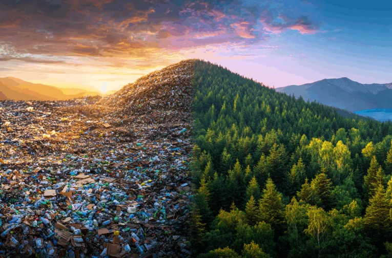 landfill wild nature