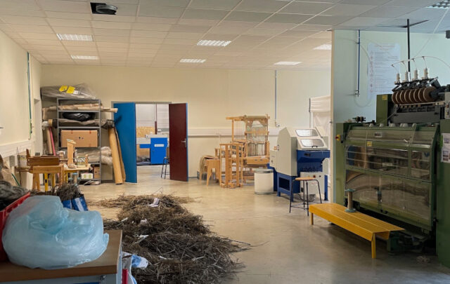 Small scale linen mill