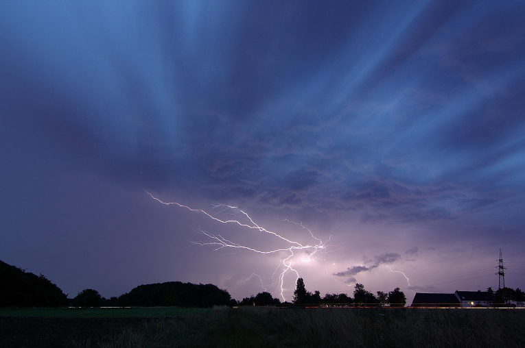 lightning storm