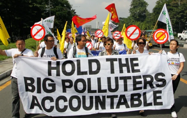 holding polluters accountable march