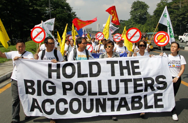 holding polluters accountable march