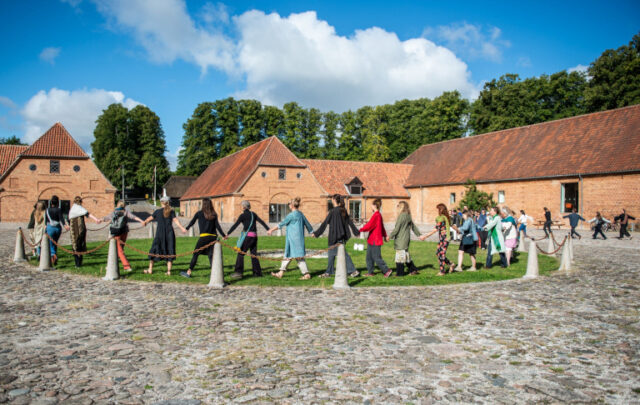 Final dance on third day at Moesgaard Campus, Aarhus. (All photos by Franseska Mortensen)