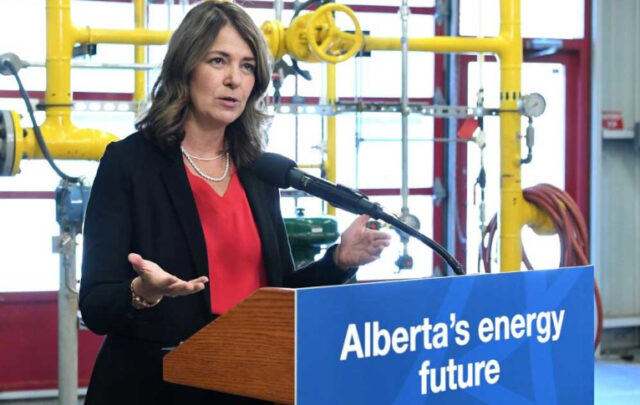 Danielle Smith talking about nuclear energy