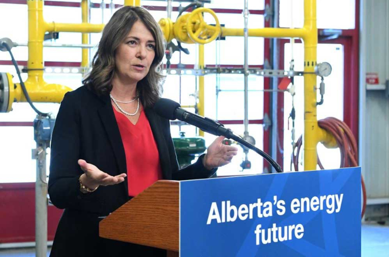 Danielle Smith talking about nuclear energy